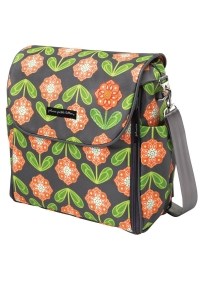 сумка для коляски boxy backpack santiago sunset petunia pickle bottom