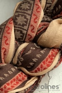 слинг-шарф zara tricolor indian  ellevill фото 2