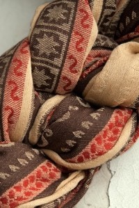 слинг-шарф zara tricolor indian  ellevill фото 6
