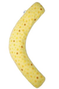 Подушка для беременных и кормящих 170 см Цветочки желтые