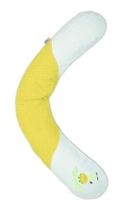 подушка для беременных и кормления 190 см ослик желтый