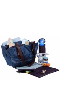 сумка для мамы гламур виззи синяя lassig фото 3