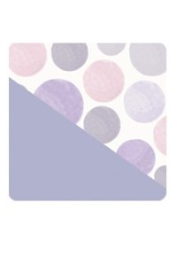 Theraline Чехол 190 см "Кружочки" фиолетовый