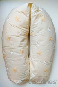 подушка для беременных и кормления comfy big 190 см luna over naturel plantex фото 4