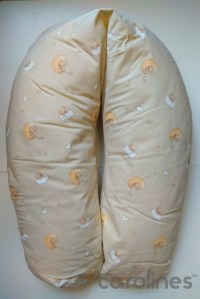 подушка для беременных и кормления comfy big 190 см luna over naturel plantex фото 6