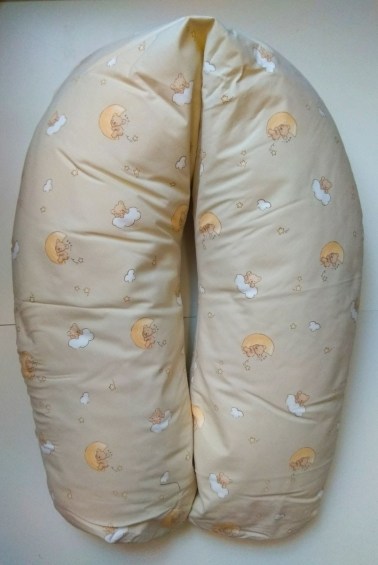 подушка для беременных и кормления comfy big 190 см luna over naturel plantex