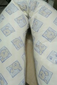 подушка для мамы и ребенка comfy big jony angora plantex фото 6