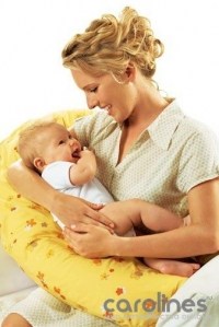 подушка для беременных и кормления 190 см поляна оранжевая theraline фото 3