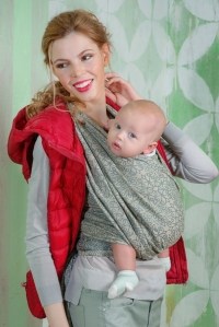 слинг-шарф новорожденных basico damasco diva фото 6