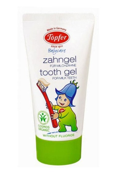 детская зубная паста для молочных зубов topfer
