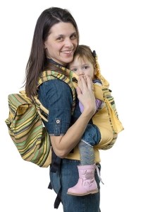 рюкзак для мамы уичоли светло-желтый чудо-чадо фото 3
