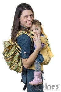 рюкзак для мамы уичоли светло-желтый чудо-чадо фото 6