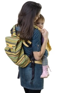 рюкзак для мамы уичоли светло-желтый чудо-чадо фото 9