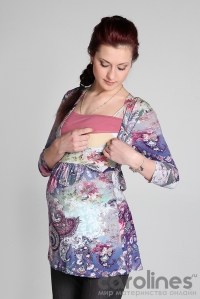 блуза для кормления роза для беременных мамуля красотуля фото 2