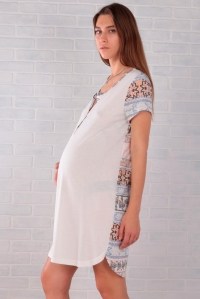сорочка орнамент для беременных и кормления euromama фото 10