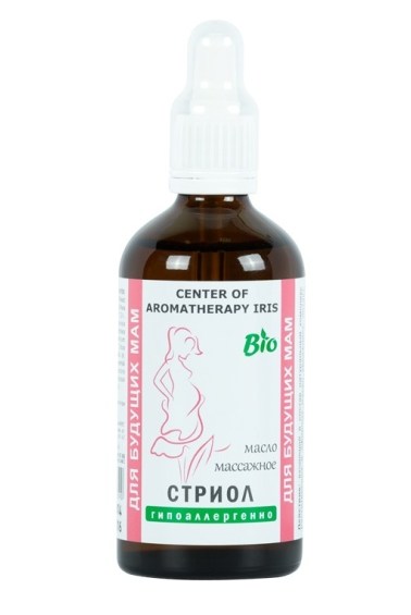 масло для беременных от растяжек стриол  iris