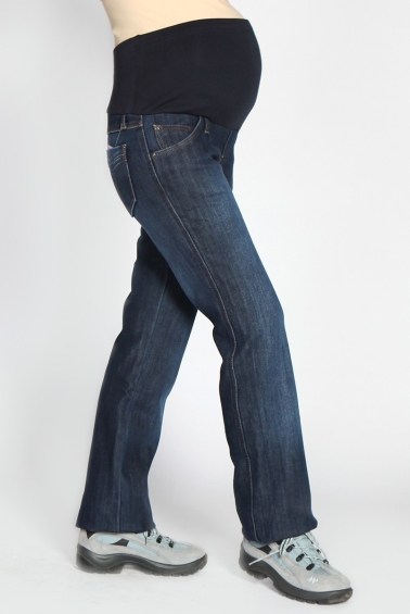 джинсы для беременных зимние на флисе прямые  мамуля красотуля