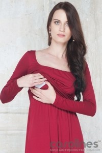 платье для беременных stella maxi berry diva фото 3