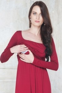 платье для беременных stella maxi berry diva фото 6