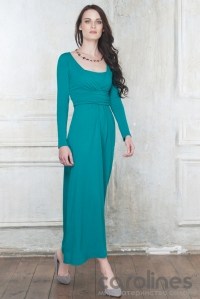 платье для беременных alba maxi smeraldo diva фото 4