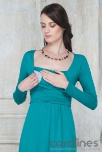 платье для беременных alba maxi smeraldo diva фото 5