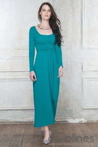 платье для беременных alba maxi smeraldo diva фото 7