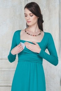 платье для беременных alba maxi smeraldo diva фото 6
