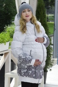 Куртка для беременных зимняя 3 в 1 Bianco