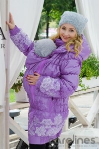 куртка для беременных зимняя 3 в 1 lavanda diva фото 3