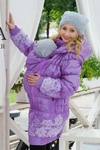 куртка для беременных зимняя 3 в 1 lavanda diva фото 6