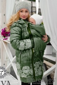 куртка для беременных зимняя 3 в 1 pino diva фото 5