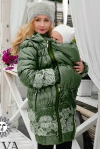 куртка для беременных зимняя 3 в 1 pino diva фото 3