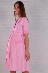 комплект в роддом для беременных розовый euromama фото 8