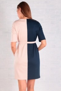 платье сине-розовое для беременных euromama фото 7