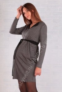 платье черное для беременных euromama фото 6