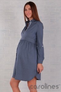 платье-рубашка для беременных euromama фото 2