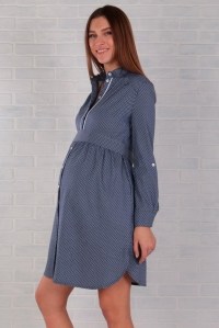 платье-рубашка для беременных euromama