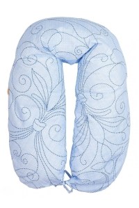 Подушка для беременных Голубая 170 см