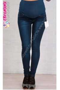 джинсы зауженные для беременных euromama фото 4
