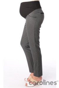 брюки серые для беременных euromama фото 4