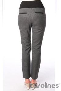 брюки серые для беременных euromama фото 3