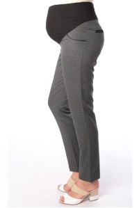брюки серые для беременных euromama фото 7
