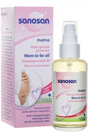 масло от растяжек для беременных sanosan