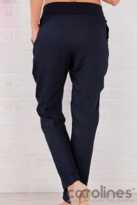 брюки темно-синие для беременных euromama фото 6