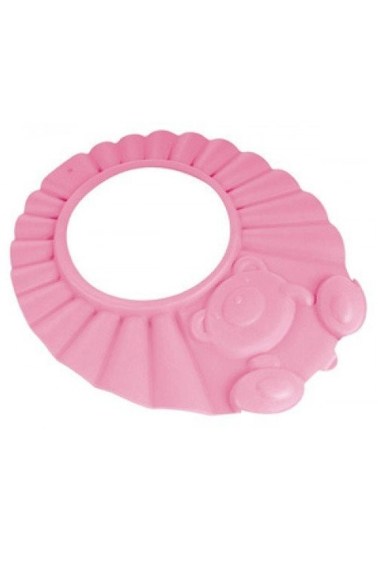 ободок защитный для мытья волос розовый 0 canpol babies