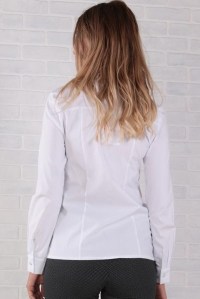 блуза для беременных белая euromama фото 2