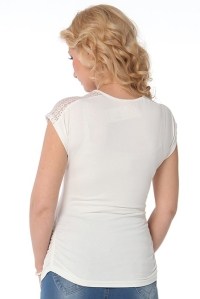 блуза для беременных сандра молочный мамуля красотуля фото 3
