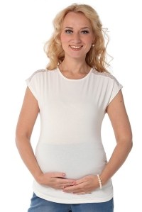 блуза для беременных сандра молочный мамуля красотуля