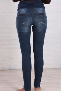 брюки джинс на животик для беременных euromama фото 3