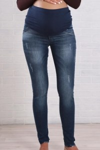 брюки джинс на животик для беременных euromama